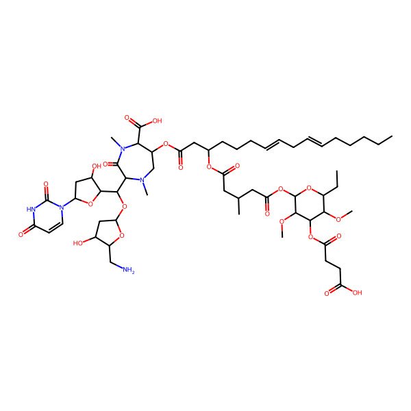 2D Structure of Muraminomicin D