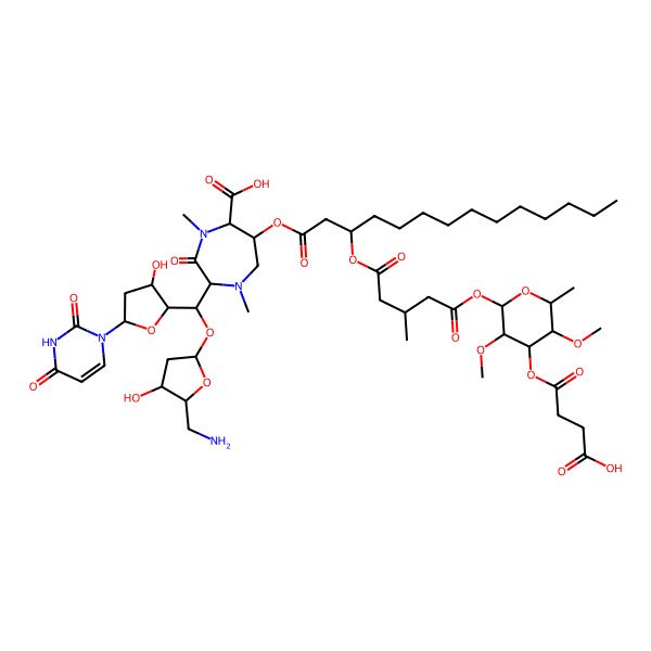 2D Structure of Muraminomicin H