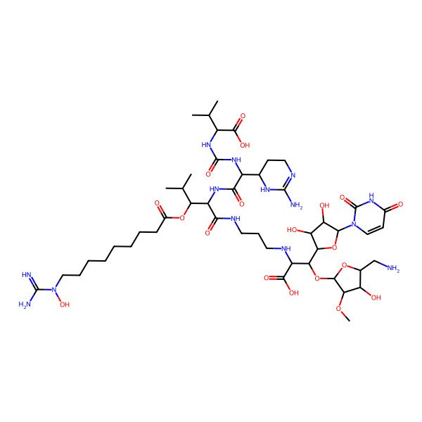 2D Structure of Muraymycin A2