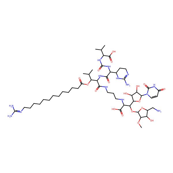 2D Structure of Muraymycin A3