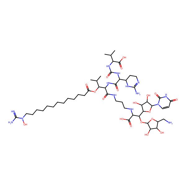 2D Structure of Muraymycin A4
