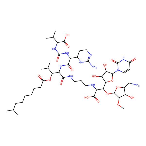 2D Structure of Muraymycin B2