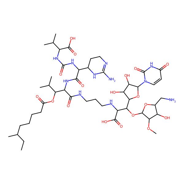 2D Structure of Muraymycin B3