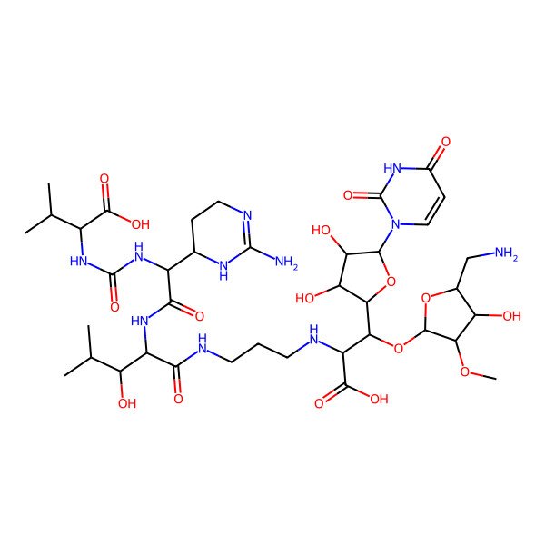 2D Structure of Muraymycin C1