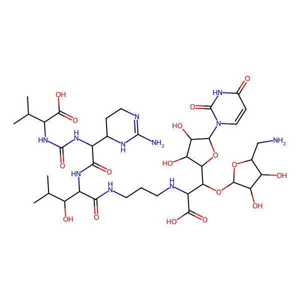 2D Structure of Muraymycin C2