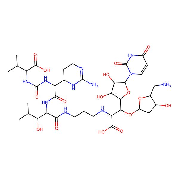 2D Structure of Muraymycin C3