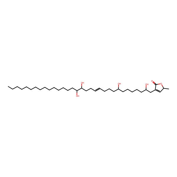 2D Structure of Muricatenol 2D Structure of Muricatenol
