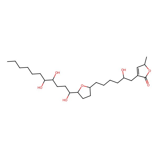 2D Structure of Muricatetrocin B 2D Structure of Muricatetrocin B