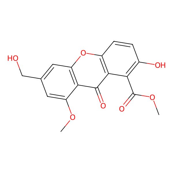 2D Structure of Muroxanthenone A