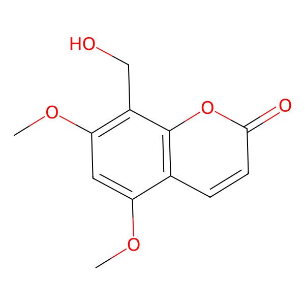 2D Structure of Murrayacarpin B 2D Structure of Murrayacarpin B