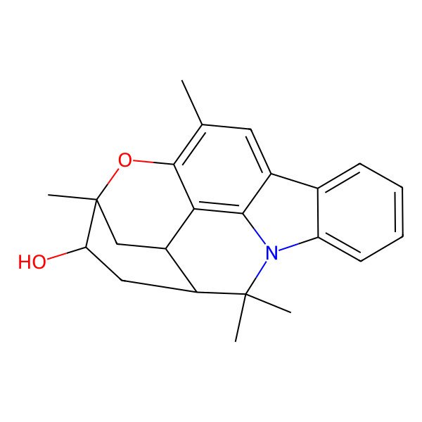 2D Structure of Murrayazolinol 2D Structure of Murrayazolinol