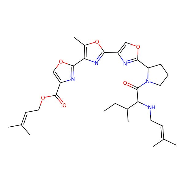2D Structure of Muscoride B