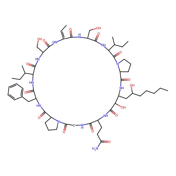 2D Structure of Muscotoxin A