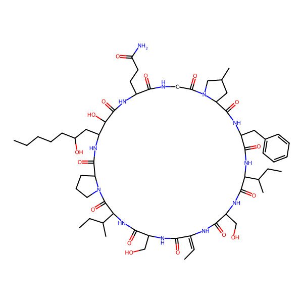 2D Structure of Muscotoxin B
