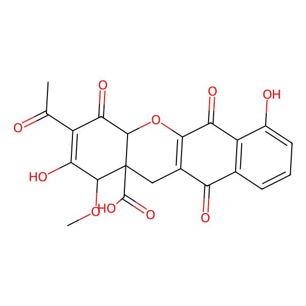 2D Structure of Mutaxanthene C