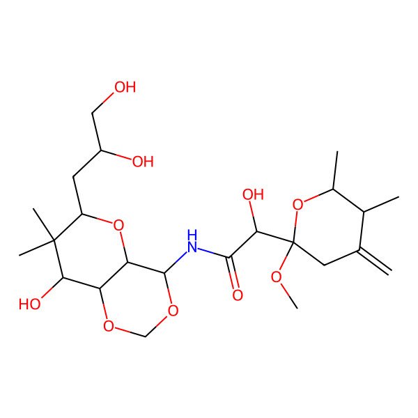 2D Structure of Mycalamide D