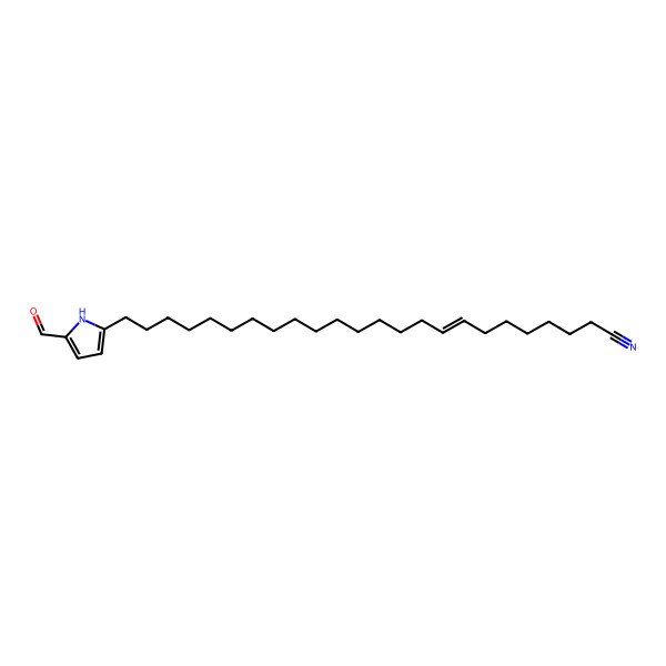 2D Structure of Mycalenitrile 10