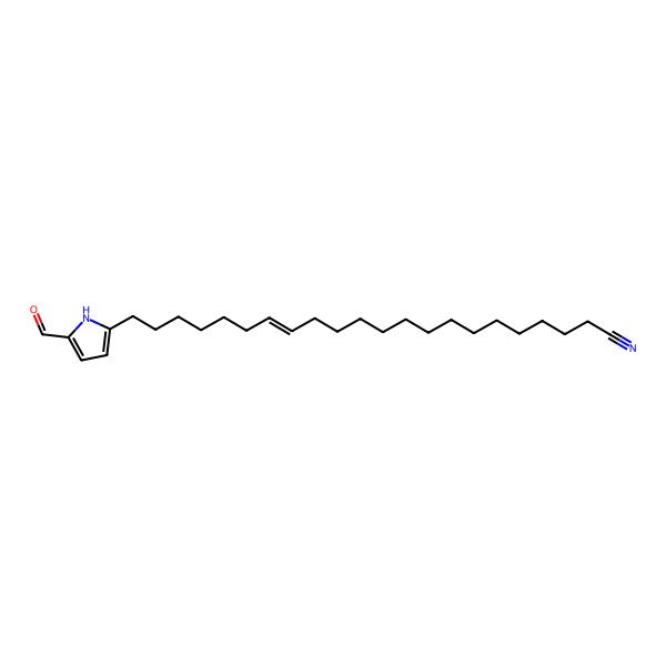 2D Structure of Mycalenitrile 11