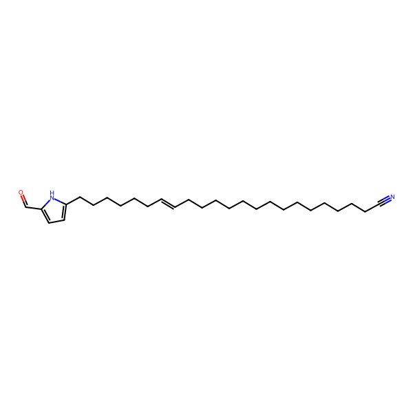 2D Structure of Mycalenitrile 12