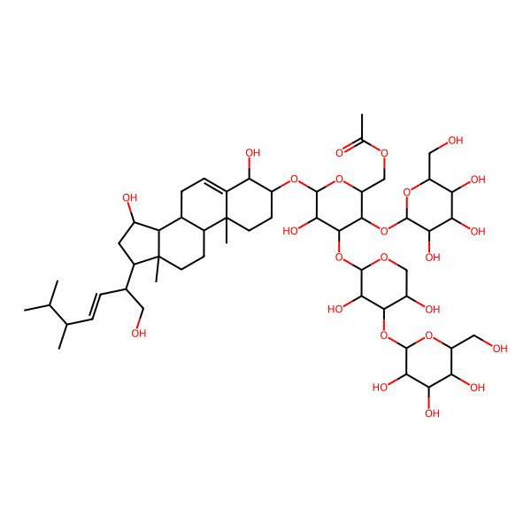 2D Structure of Mycaloside D