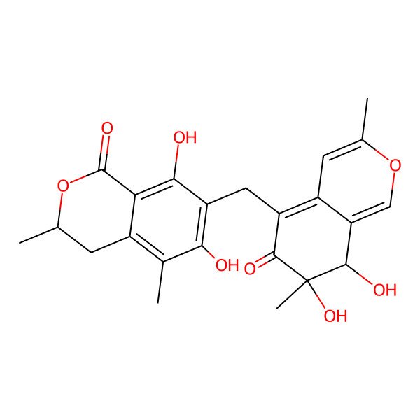 2D Structure of Mycoleptone B