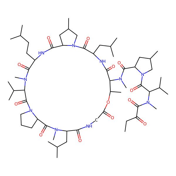 2D Structure of Mycoplanecin B