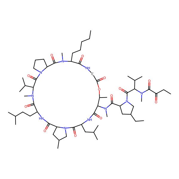 2D Structure of Mycoplanecin C