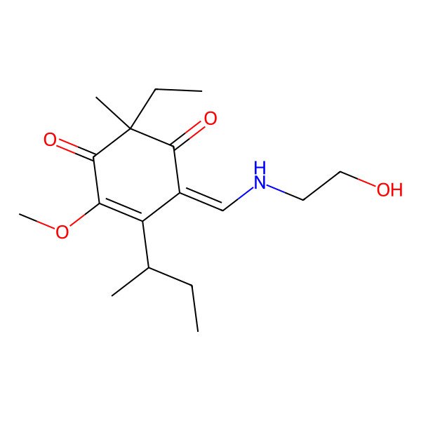 2D Structure of Mycosphine B
