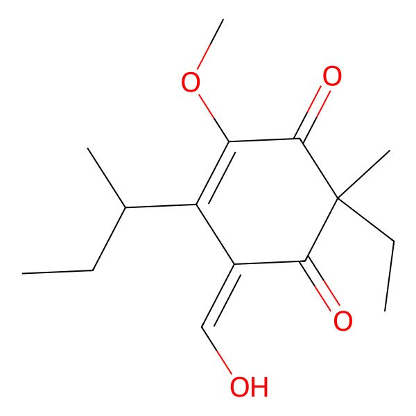 2D Structure of Mycosphine C