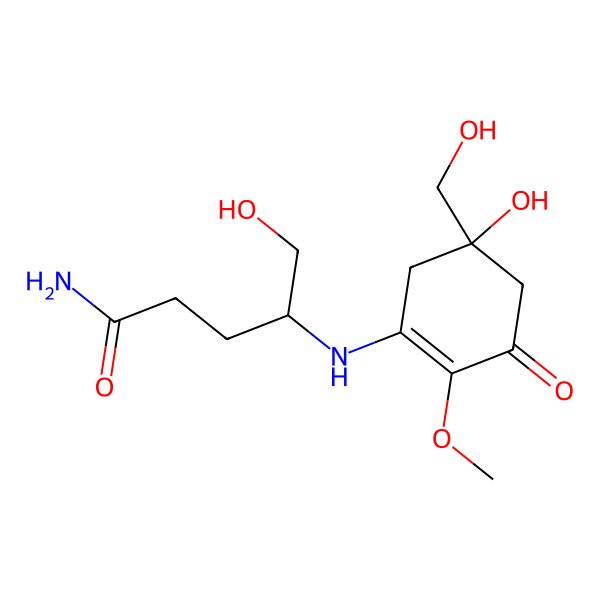 2D Structure of Mycosporine glutaminol