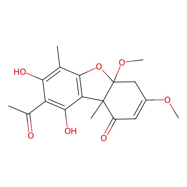 2D Structure of Mycousfuran B