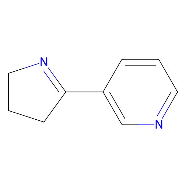 2D Structure of Myosmine