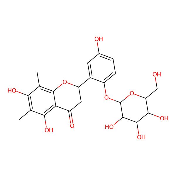 2D Structure of Myrciacitrin III 2D Structure of Myrciacitrin III