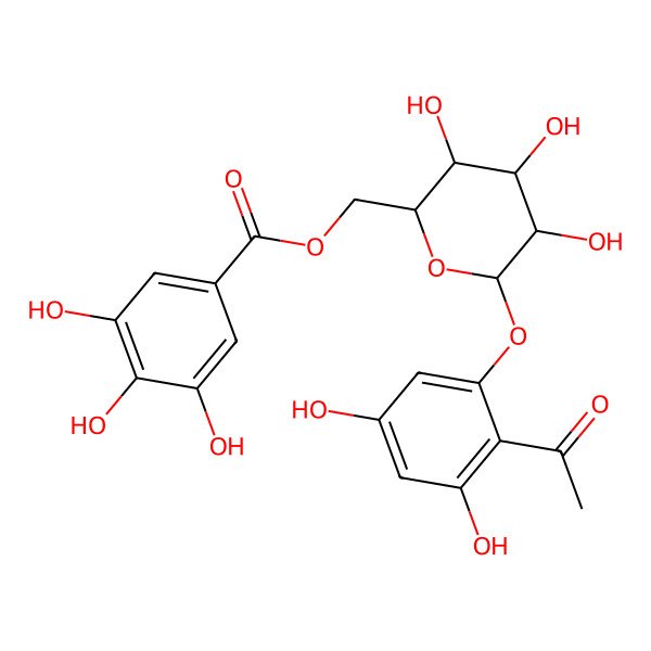 2D Structure of Myrciaphenone B 2D Structure of Myrciaphenone B