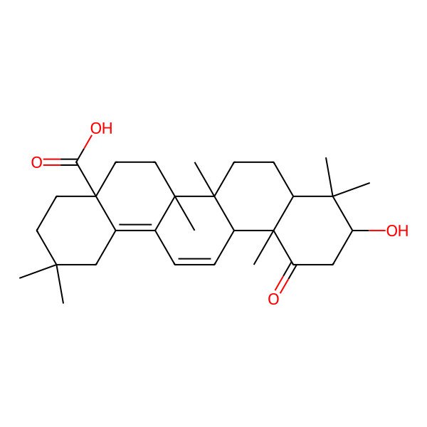 2D Structure of Myrica acid
