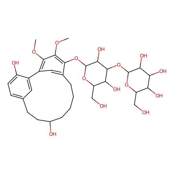 2D Structure of Myricanol 5-laminaribioside