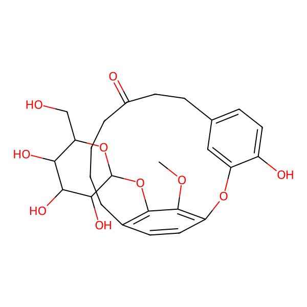 2D Structure of Myricatomentoside I