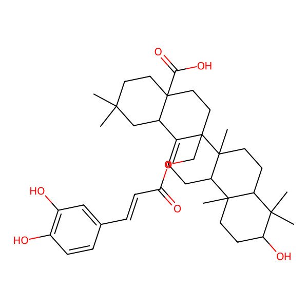 2D Structure of Myriceric acid B 2D Structure of Myriceric acid B