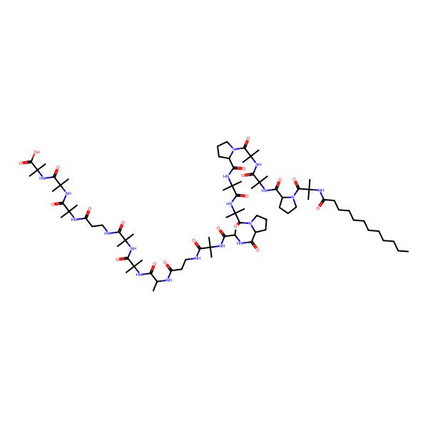 2D Structure of Myropeptin B