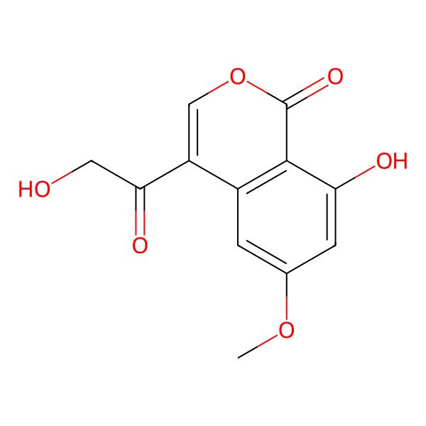 2D Structure of Myrothelactone C