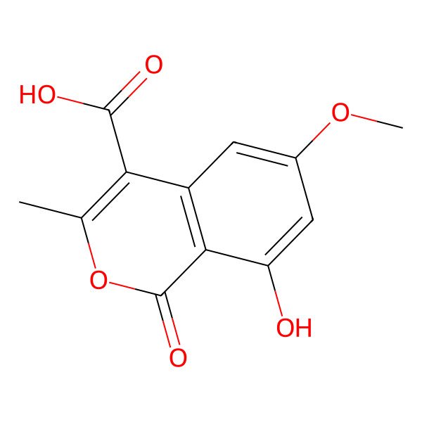2D Structure of Myrothelactone D