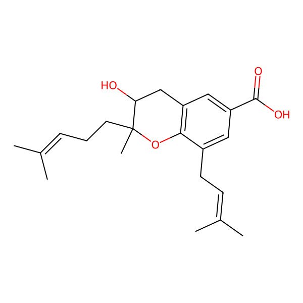 2D Structure of Myrsinoic acid C 2D Structure of Myrsinoic acid C