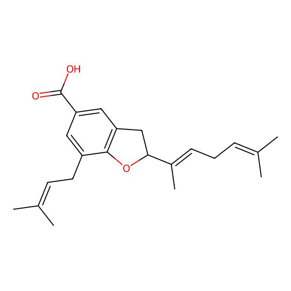 2D Structure of Myrsinoic acid F 2D Structure of Myrsinoic acid F