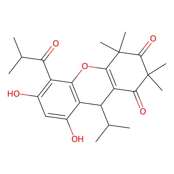 2D Structure of Myrtucommulone B 2D Structure of Myrtucommulone B