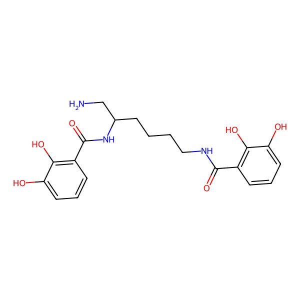 2D Structure of Myxochelin B