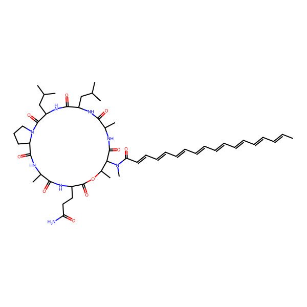 2D Structure of Myxochromide B3