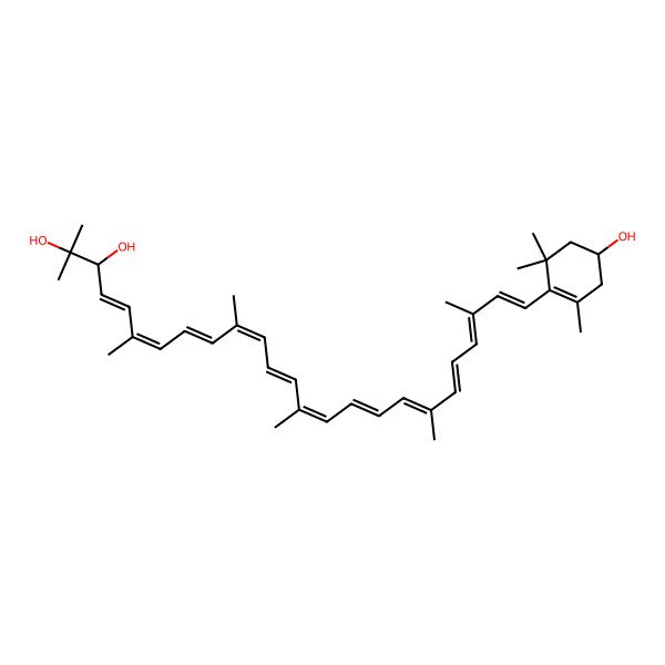 2D Structure of Myxol (II)