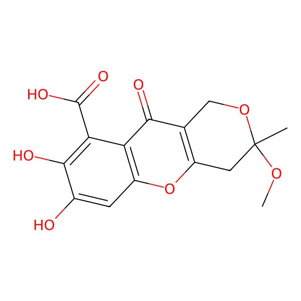 2D Structure of Myxotrichin B