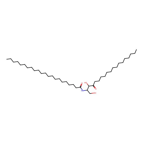 2D Structure of N-(1,3-dihydroxy-4-oxononadecan-2-yl)docosanamide