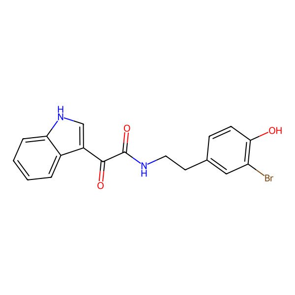 2D Structure of Polyandrocarpamide A